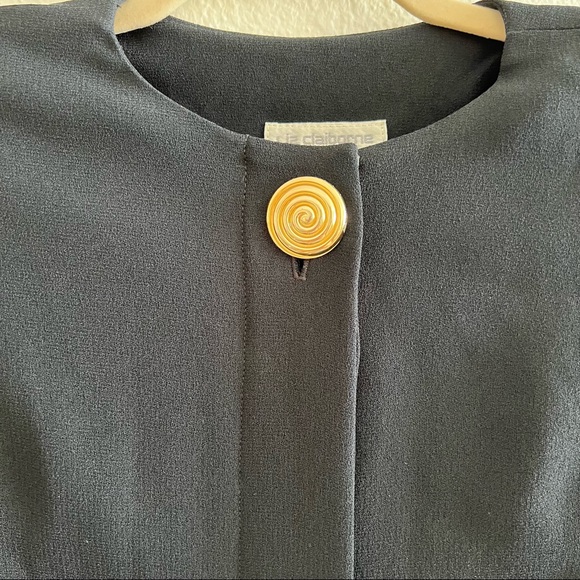 Liz Claiborne Vintage Midi Hour Glass Dress - Picture 5 of 6